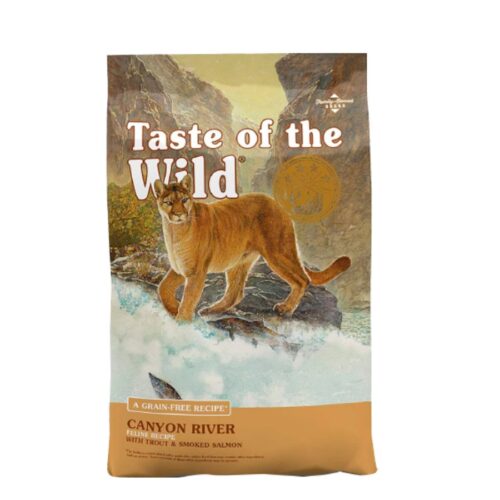 Alimento Taste of the Wild Canyon River Feline para Gatos - Trucha y Salmón
