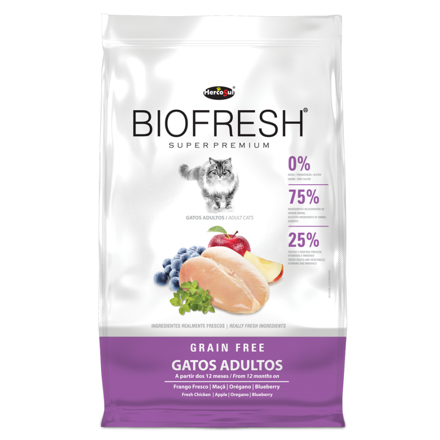 Biofresh - Gato Adulto Grain Free Pollo - Alimento Natural