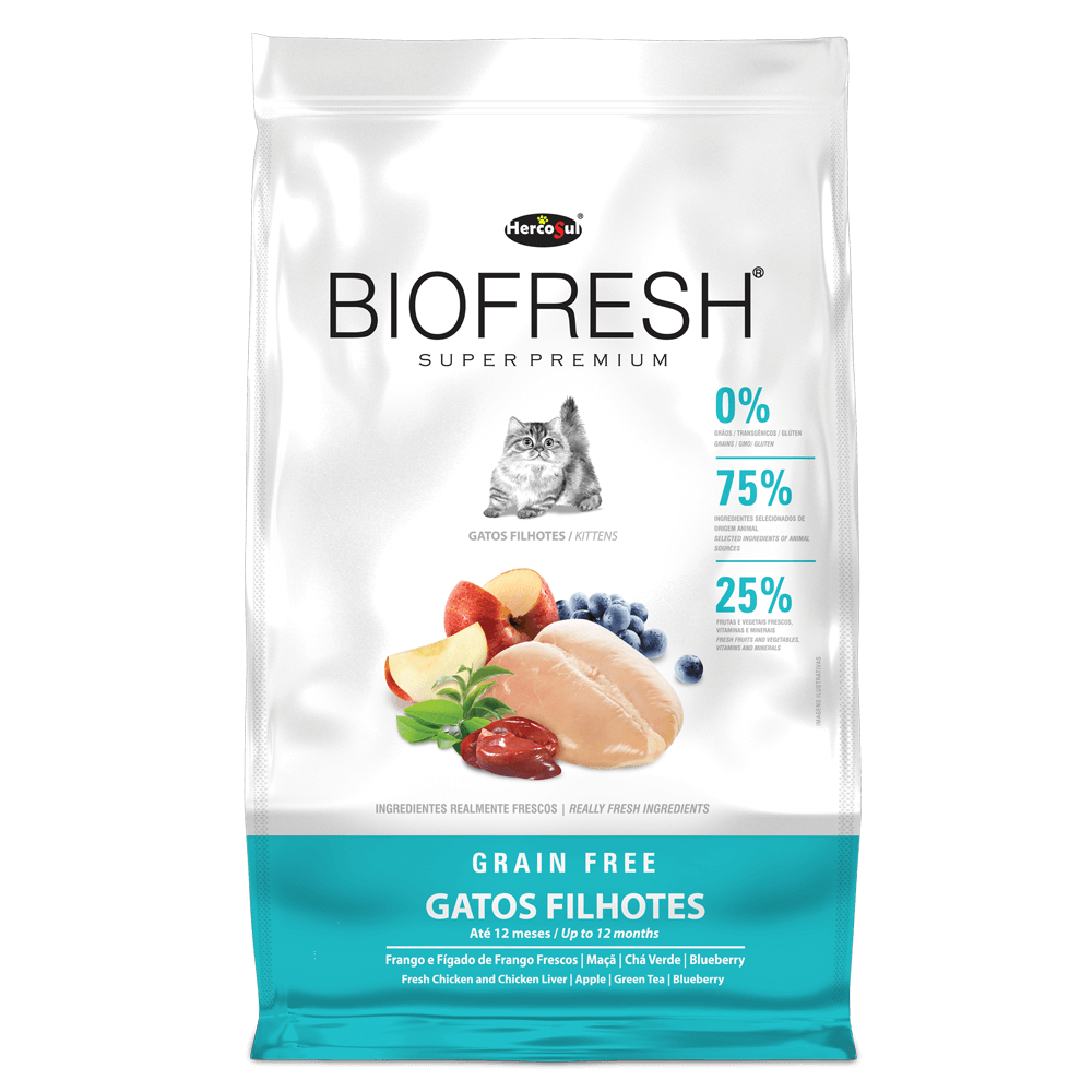 Biotesh Gatos Filhotes Grain Free 1.5 kg