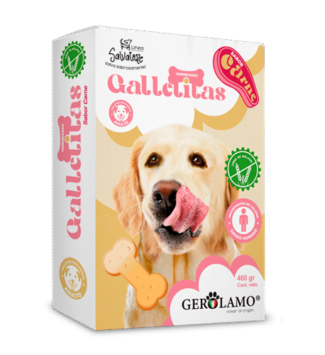 Gerolamo - Galleta horneada perro adulto 460 gr libre de granos.
