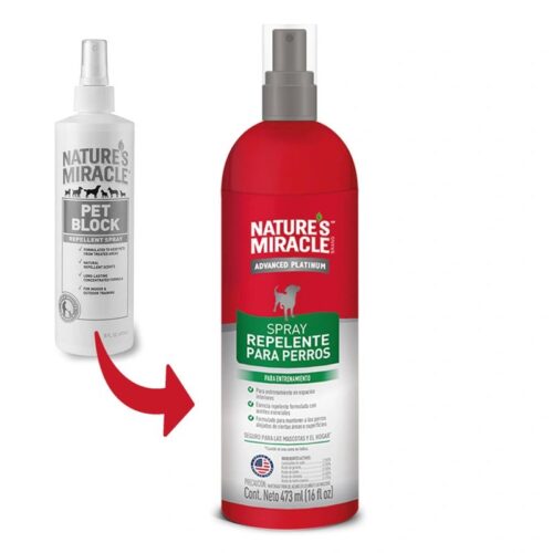 Natures Miracle Spray repelente para perros 473 ML
