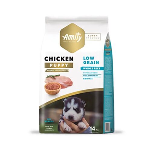 Alimento Amity Super Premium Low Grain Chicken Puppy para Cachorros