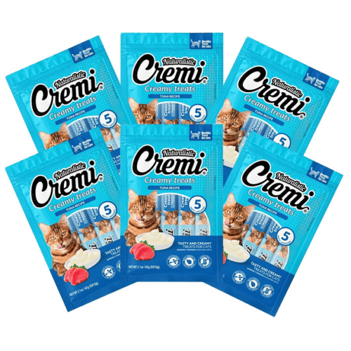Snack para Gatos Naturalistic Cremi 60g - Pack 5 Sachets