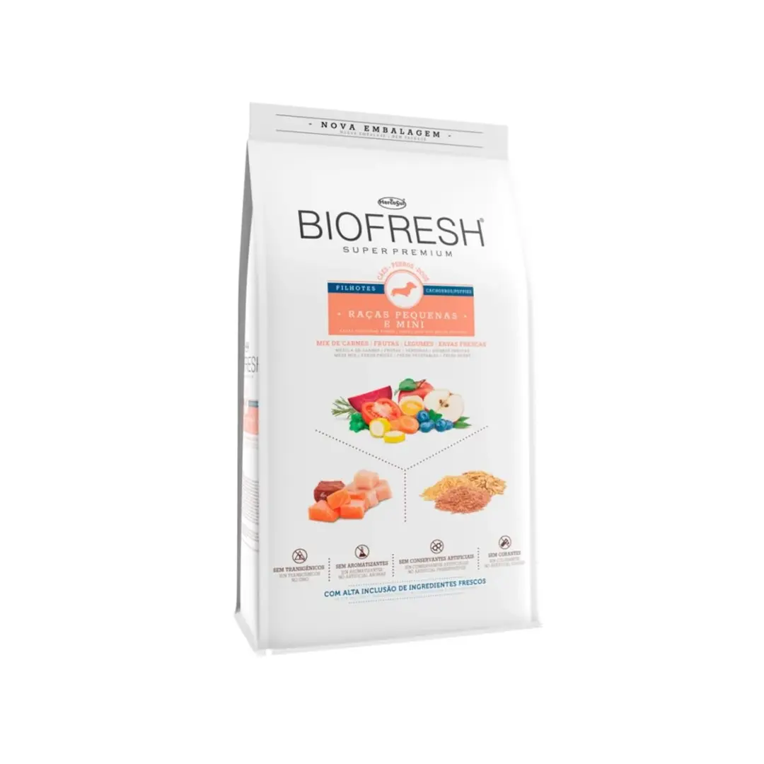 BIOFRESH - PERRO CACHORRO RAZAS PEQUEÑAS Y MINI 3 KG