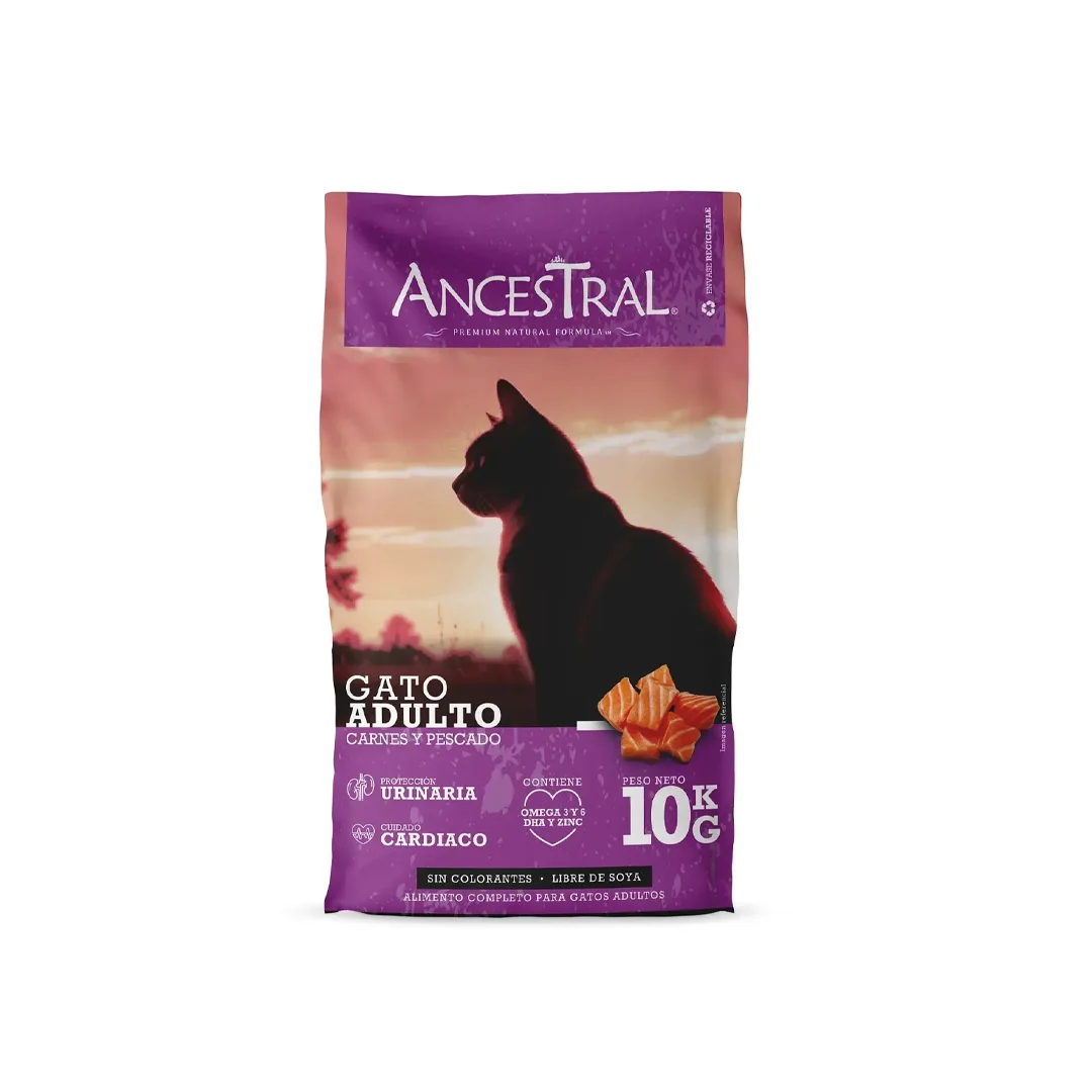 Ancestral Adulto Alimento para Gatos 10 kg