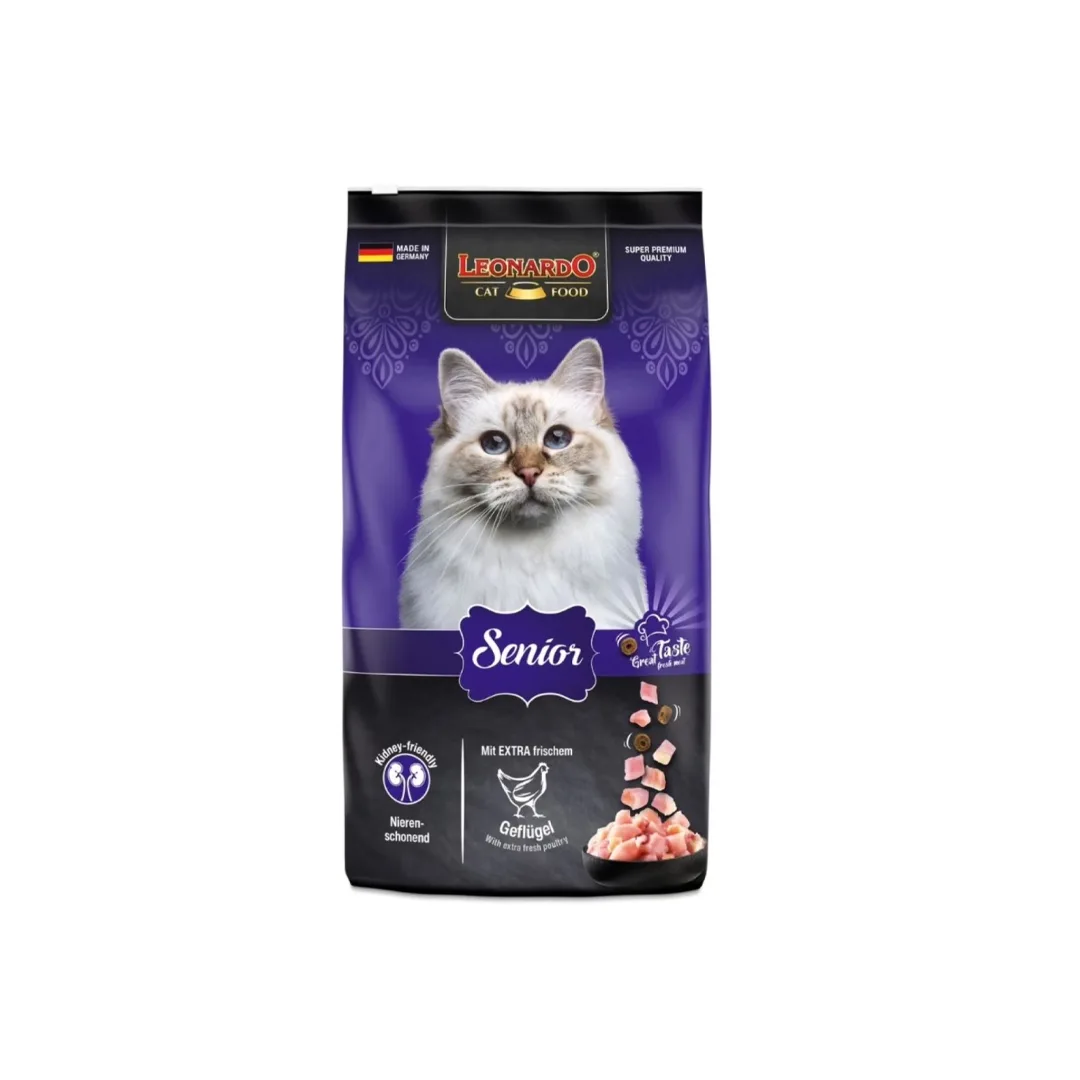Leonardo Senior Super Premium Alimento para Gatos 7,5 kg