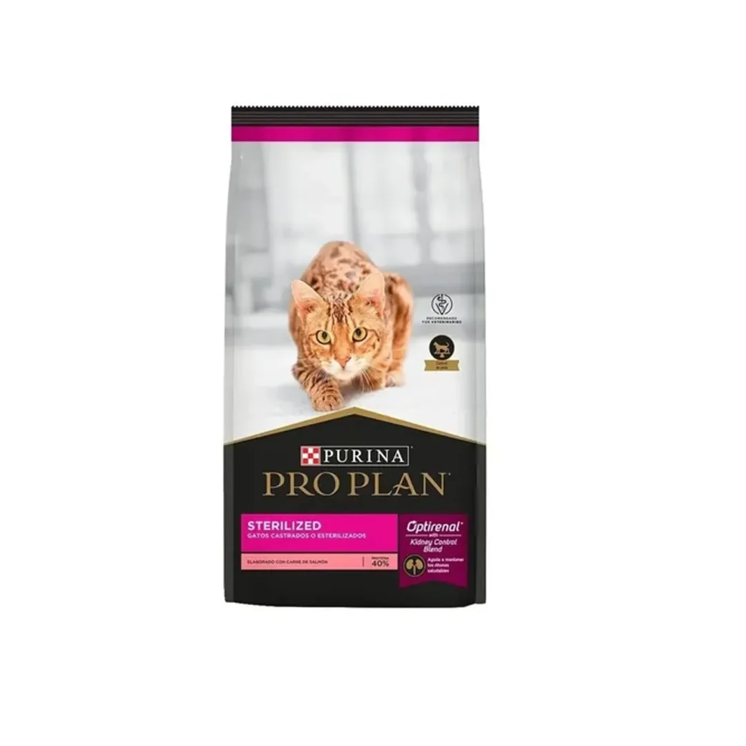Purina Pro Plan Sterilized Salmón Alimento para Gatos 3 kg