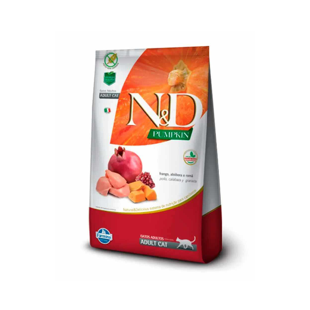 N&D CALABAZA GATO AD POLLO 7 kg