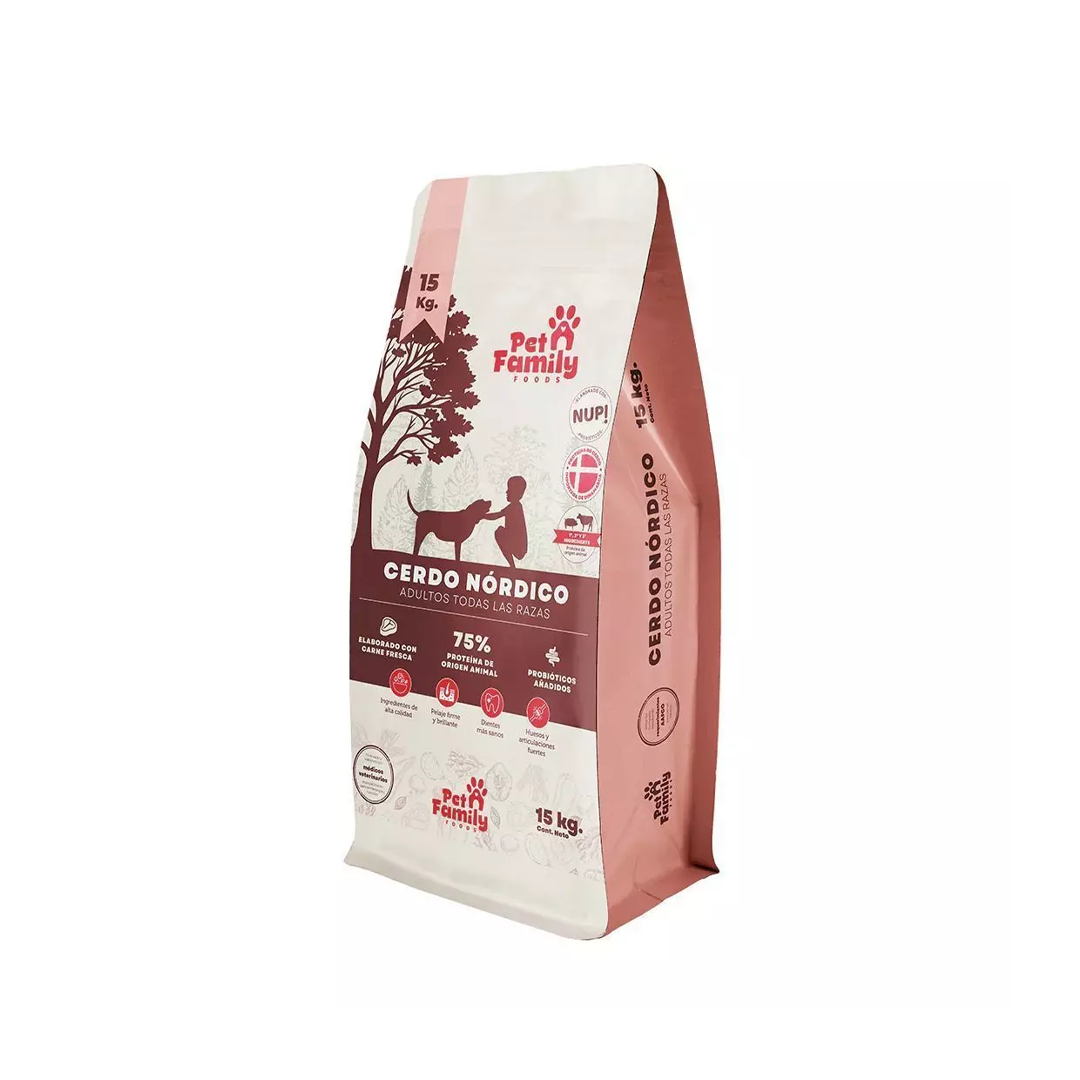 PET FAMILY PERRO ADULTO CERDO NORDICO 15 Kg